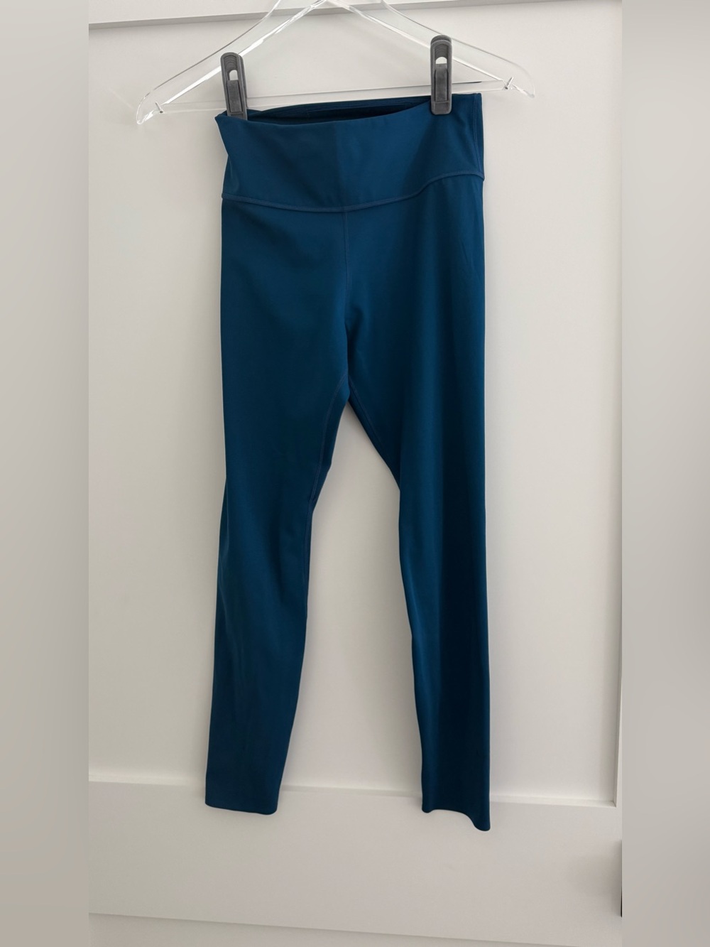 Nike Dri-FIT Cropped Leggings High Rise Blue Size Small